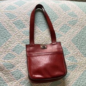 VINTAGE-HANDCRAFTED LEATHER POCKETBOOK